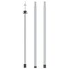 vidaXL Teleskopska palica za ponjavo 102-260 cm aluminij