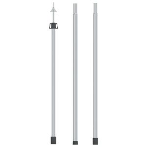 vidaXL Teleskopska palica za ponjavo 102-260 cm aluminij