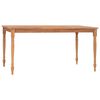 vidaXL Batavia miza 150x90x75 cm trdna tikovina