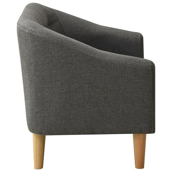 vidaXL Otro&scaron;ki kavč sivo blago