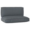 vidaXL Set blazin za palete Oxford tkanina Antracit 120 x 80 x 52 cm