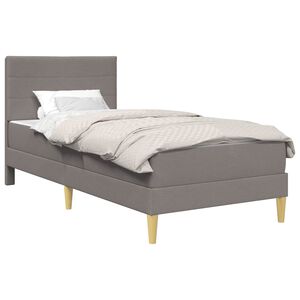 vidaXL Konstrukcija postelje 80 x 200 cm Taupe