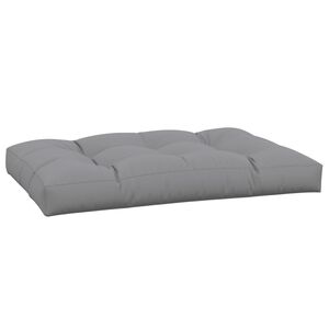 vidaXL Blazina za palete siva 120x80x12 cm blago
