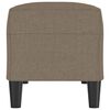 vidaXL Klop taupe 100x35x41 cm blago