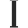 vidaXL Stojalo za zvočnike 2 kosa črno 30x30x95 cm inž. les