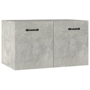 vidaXL Stenska omarica betonsko siva 60x36,5x35 cm inženirski les