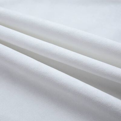 vidaXL Zatemnitvene zavese z obročki 2 kosa umazano bele 140x175 cm