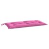 vidaXL Blazina za vrtno klop roza 100x50x7 cm oxford tkanina
