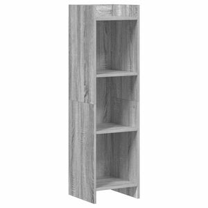 vidaXL Knjižna omara Siva Sonoma 30 x 30 x 111 cm Inženirski les