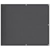 vidaXL Balkonsko platno antracitno 90x700 cm 100 % poliestrski oxford