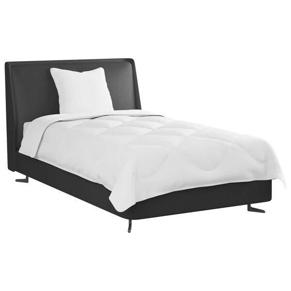 vidaXL Celosezonski pokrivalo z blazino 2 pcs Bela Mikrovlakna