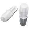 vidaXL Polica Peg 2 srebrna 7 x 16 mm elezo