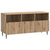 vidaXL TV omarica 102 x 34,5 x 50 cm Artisan hrast Inženirski les