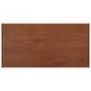 vidaXL Okenski nadstre&scaron;ek Rjav les 60 x 45 x 4,5 cm PVC
