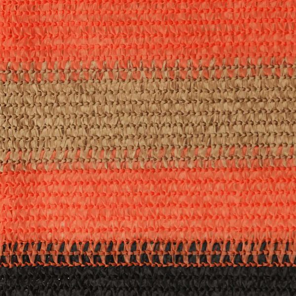 vidaXL Balkonsko platno večbarvno 90x500 cm HDPE