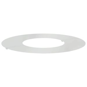 vidaXL primeren za ravni obroč drevesa srebrna &Oslash;30/60 cm