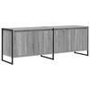 vidaXL TV omarica 140 x 36 x 49.5 cm Siva Sonoma Inženirski les