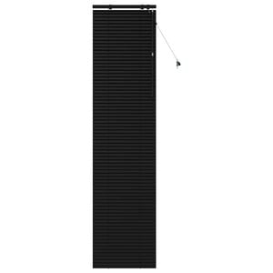 vidaXL Venecijanska žaluzija Črna 65 x 250 cm 35 mm