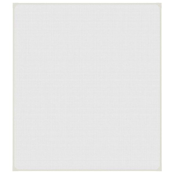 vidaXL Magnetni komarnik za okna bel 130x150 cm