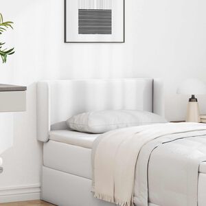 vidaXL U&scaron;esni vzglavnik Bela 40,5 x 40,5 x 4 cm PVC