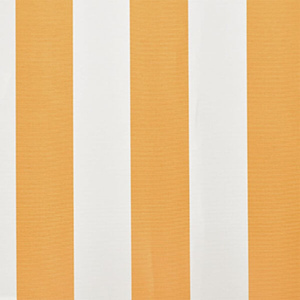 vidaXL Tenda iz platna sončnično rumena in bela 6x3 m (brez okvirja)