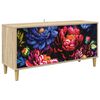 vidaXL TV omarica KIEL 102 x 33 x 50 cm Sonoma Inženirski les