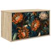 vidaXL Stenska TV omarica LOCHEM 69 x 33 x 40 cm Sonoma hrast