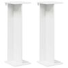 vidaXL Stojalo za rastline 2 pcs Bela 25 x 25,5 x 80,5 cm