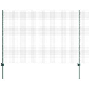 vidaXL Varjena žičnata ograja z drogom 25 x 1,6 m (&Scaron; x V)