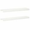 vidaXL Pokrivni profil za vrtno obrobo 2 kos 100 x 20 x 5 cm Jeklo