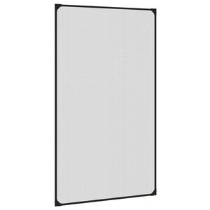 vidaXL Magnetni komarnik za okna antracit 80x140 cm