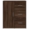 vidaXL Komoda rjavi hrast 60x31x70 cm inženirski les