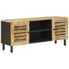 vidaXL Omare za shranjevanje Naravna 105 x 33 x 46 cm
