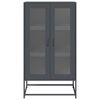 vidaXL Highboard Antracit 68x39x123 cm Jeklo