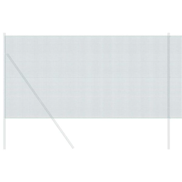 vidaXL Ograja z varjeno žico Zelena 0.4 x 100 m Jeklo