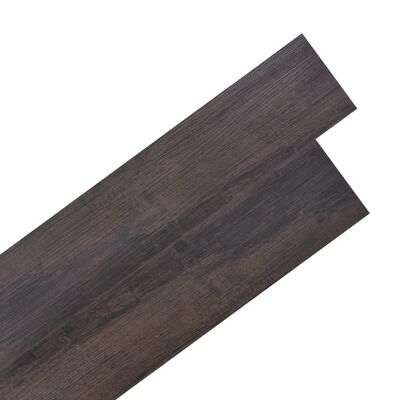 vidaXL Samolepilne PVC talne plošče 2,51 m² 2 mm temno rjave