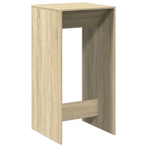 vidaXL Barska miza sonoma hrast 51x50x103,5 cm inženirski les