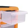 vidaXL Organizatorji z 12 predali 2 kosa 26,5x16x26 cm