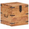 vidaXL Skrinja 40x40x40 cm trden akacijev les