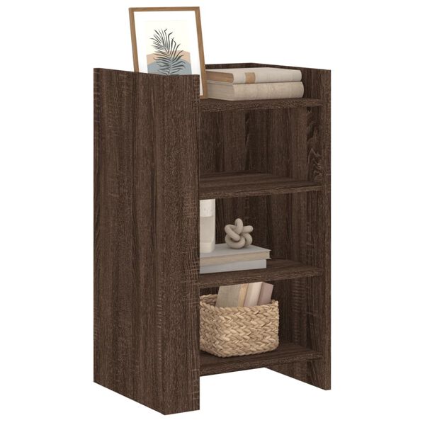 vidaXL Komoda rjav hrast 45x35x75 cm inženirski les