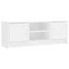vidaXL TV omarica bela 102x30x37,5 cm inženirski les