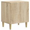 vidaXL Nočna omarica Sonoma hrast 43 x 34,5 x 50 cm Inženirski les
