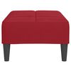 vidaXL Stolček za noge vinsko rdeč 78x56x32 cm žamet