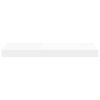 vidaXL Stenska polica bela 50x23x3,8 cm MDF