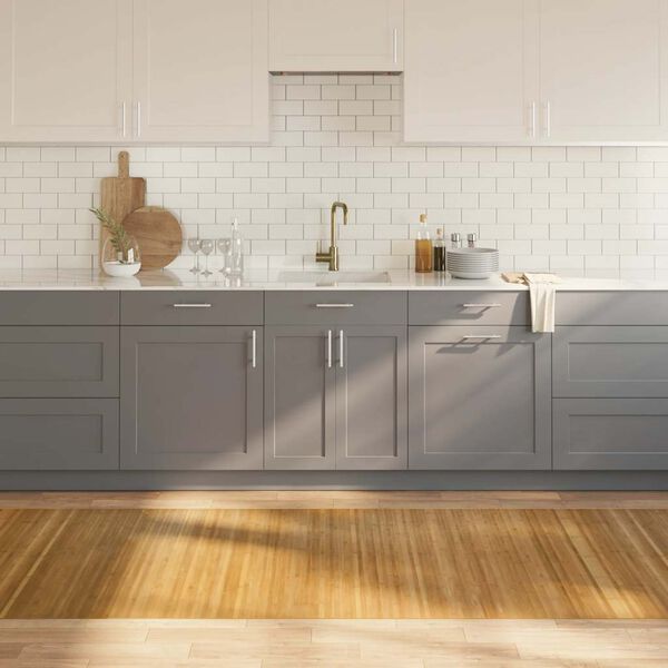 vidaXL Preproga pravokotna naravna 100x300 cm bambus