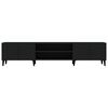 vidaXL TV omarica črna 180x31,5x40 cm inženirski les