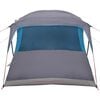vidaXL Šotori s streho Modra 435 x 255 x 216 cm Poliester
