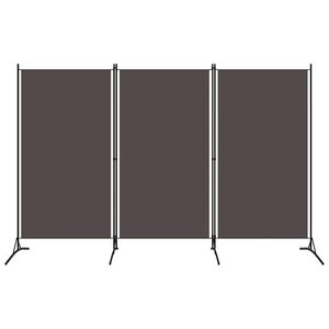 vidaXL Paravan 3-delni antraciten 260x180 cm