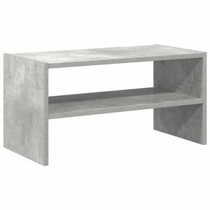 vidaXL Regal za čevlje zložljiva betonsko sivo 60x30x30,5 cm