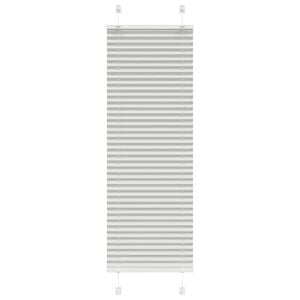 vidaXL Plisirana žaluzija svetlo siva 40x100 cm &Scaron;irina tkanine 39,4 cm
